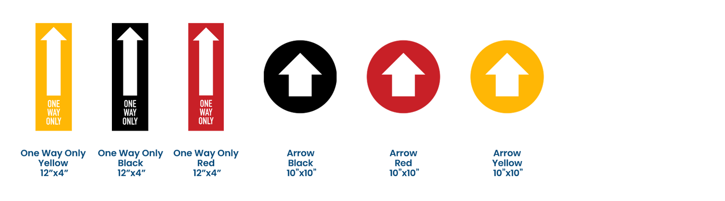 Social Distancing Floor Graphics