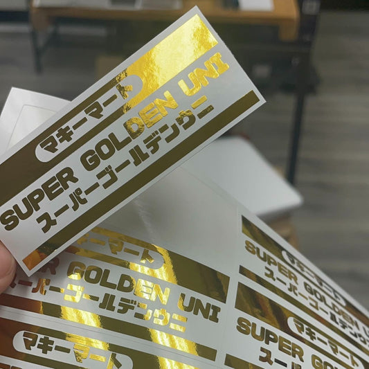 Foil Stickers