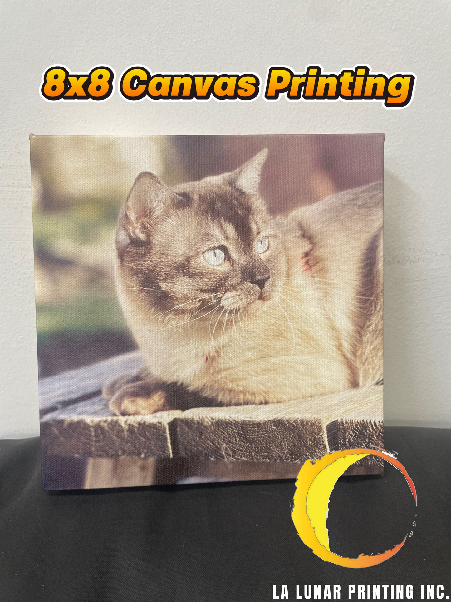 Canvas with Frame / Square Shape