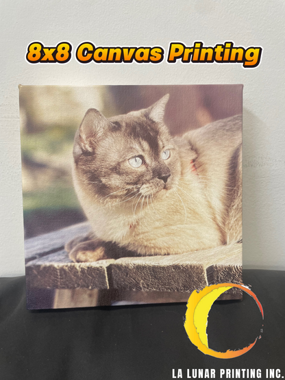 Canvas with Frame / Square Shape