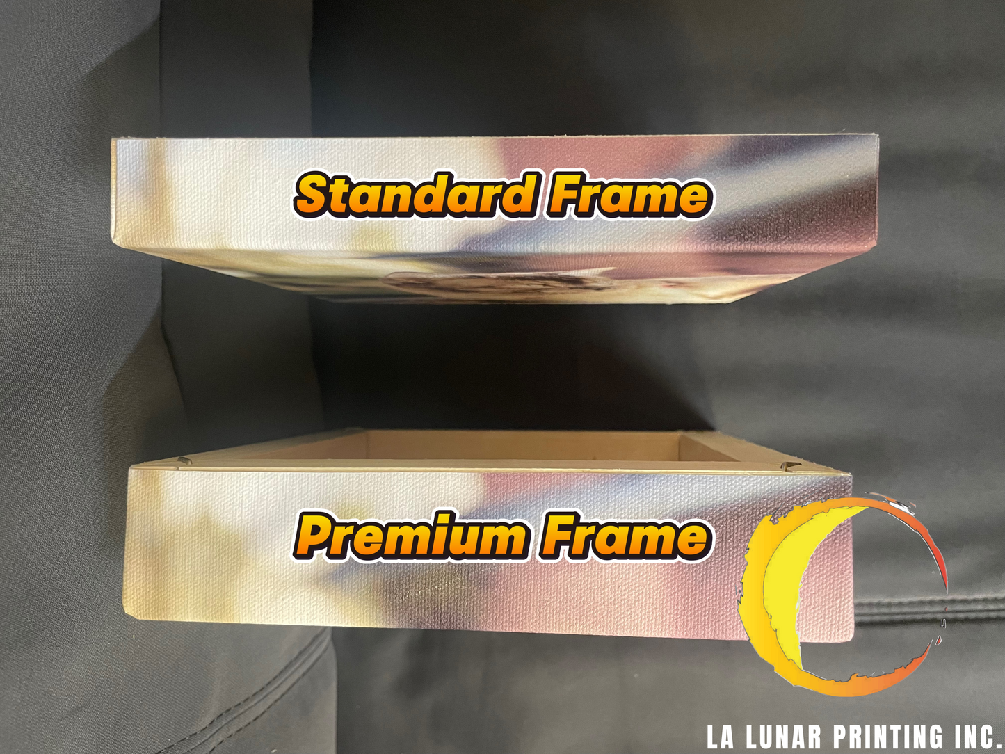 Canvas with Frame / Square Shape