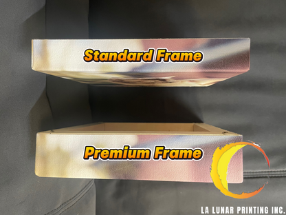 Canvas with Frame / Square Shape