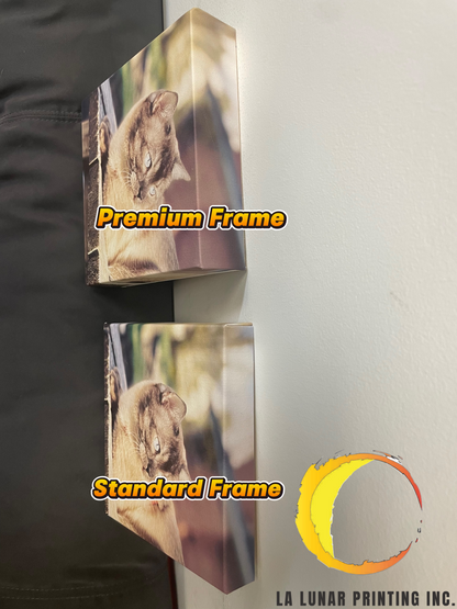 Canvas with Frame / Square Shape