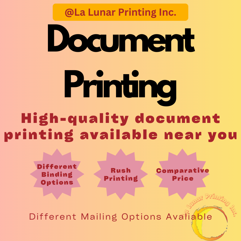 Document Printing