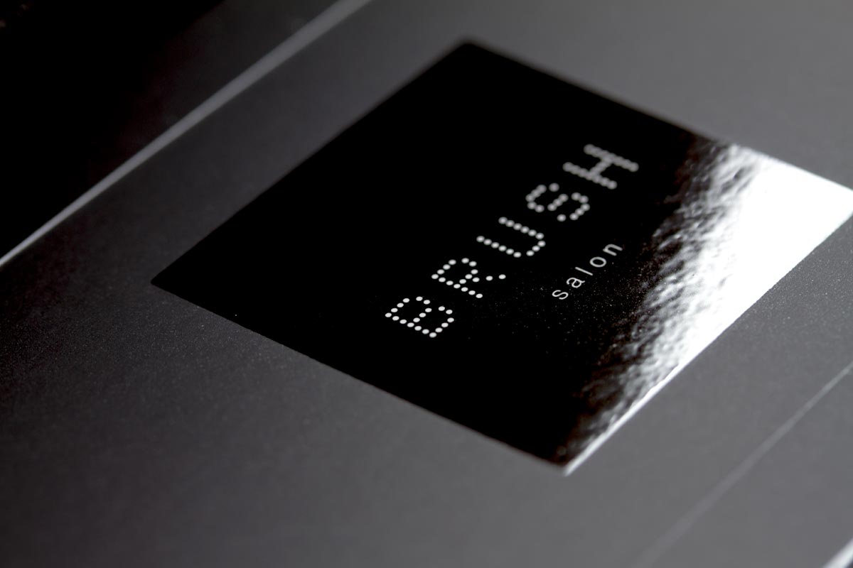 Raised Spot UV  Business Cards