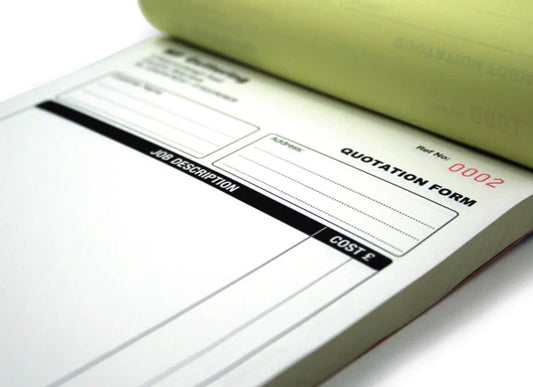 Ncr 2 Part invoice forms