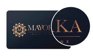 Raised Foil Business Cards