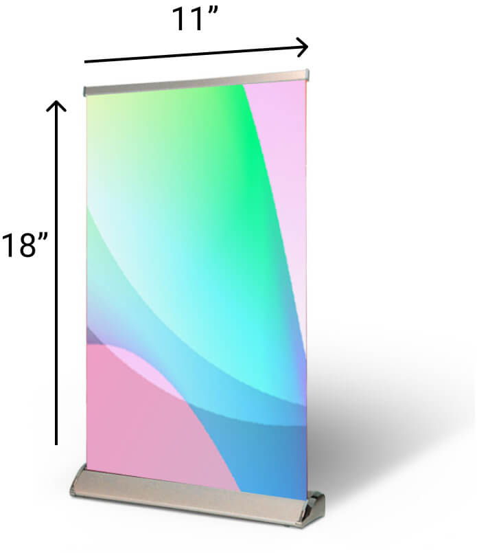 Tabletop Pull-up Banner